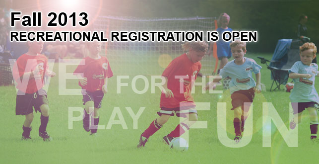 Recreational Registration is Currently Open